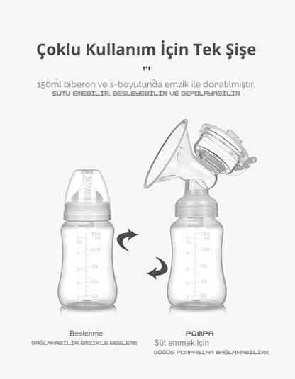 2'li Elektrikli Göğüs Pompası